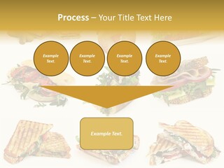 Baguette Sandwich PowerPoint Template
