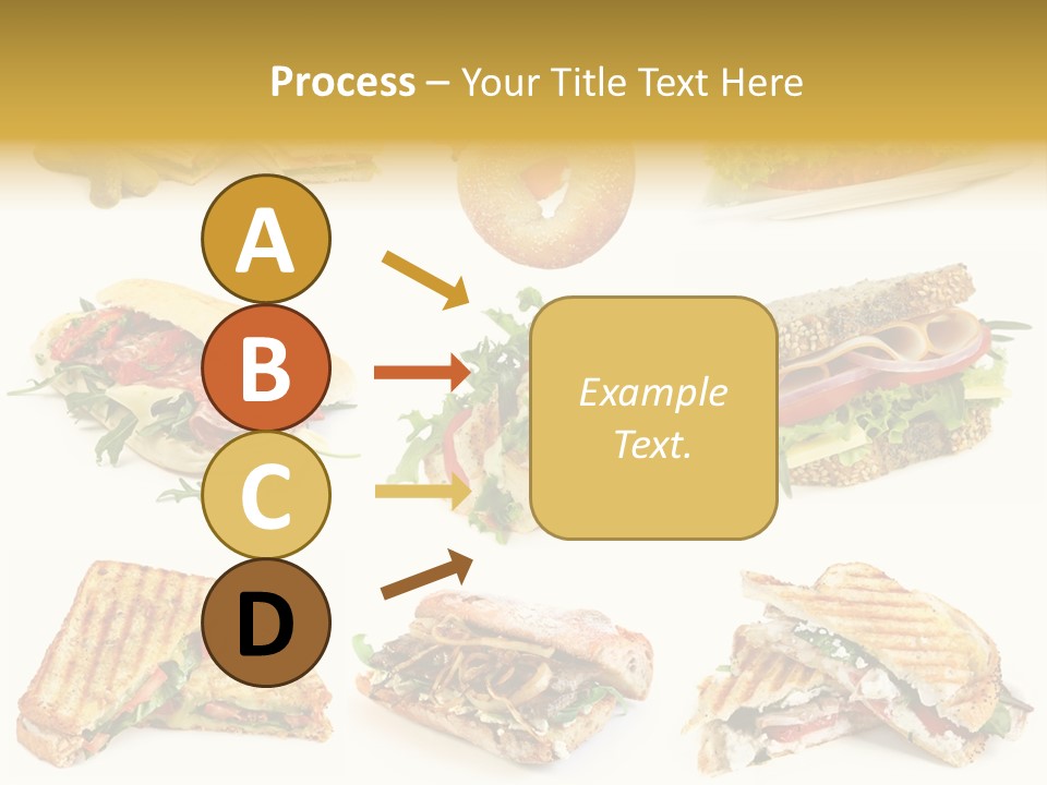 Baguette Sandwich PowerPoint Template