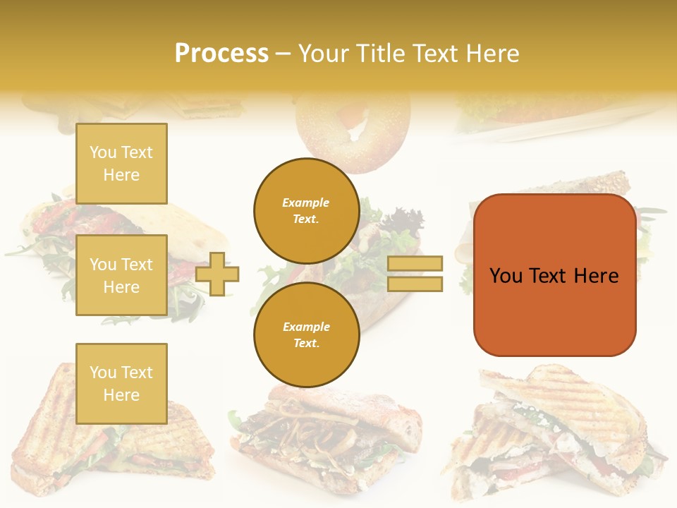 Baguette Sandwich PowerPoint Template