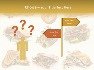 Baguette Sandwich PowerPoint Template
