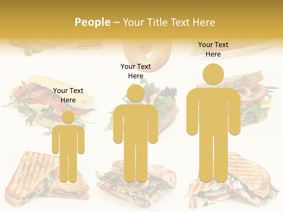 Baguette Sandwich PowerPoint Template