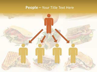 Baguette Sandwich PowerPoint Template