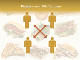 Baguette Sandwich PowerPoint Template