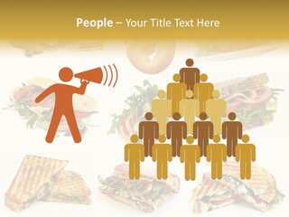 Baguette Sandwich PowerPoint Template