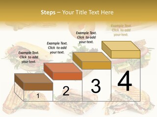 Baguette Sandwich PowerPoint Template