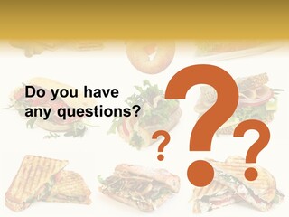 Baguette Sandwich PowerPoint Template