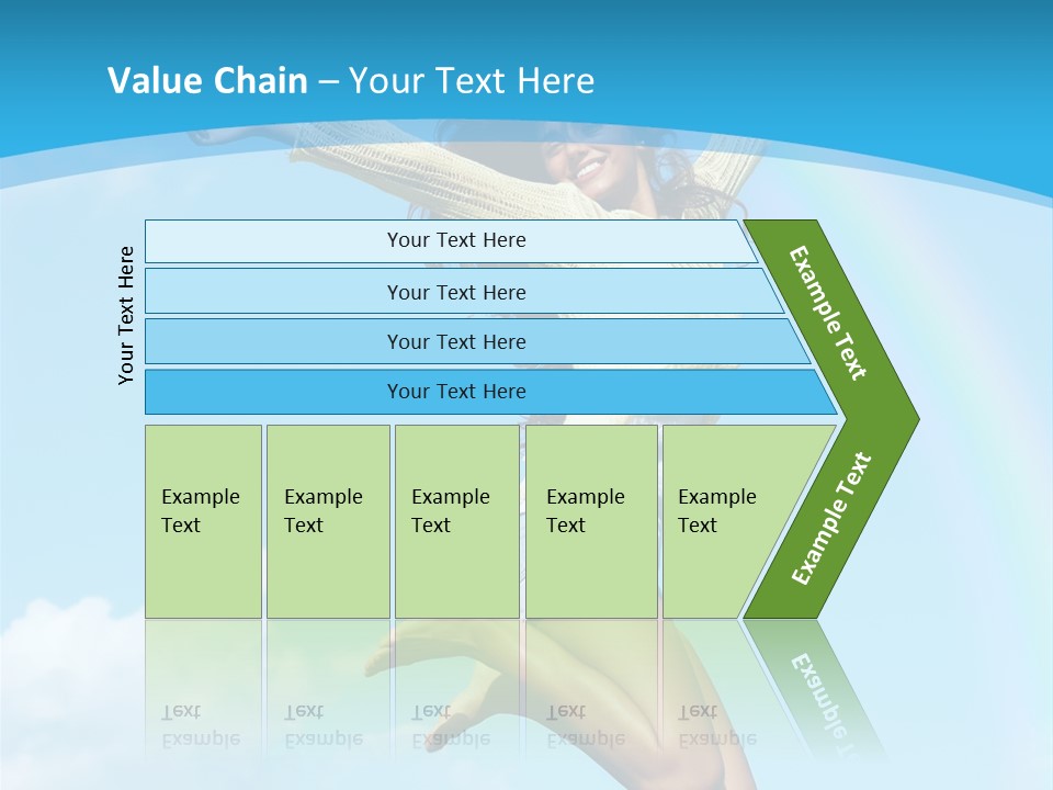 Jumping For Joy PowerPoint Template