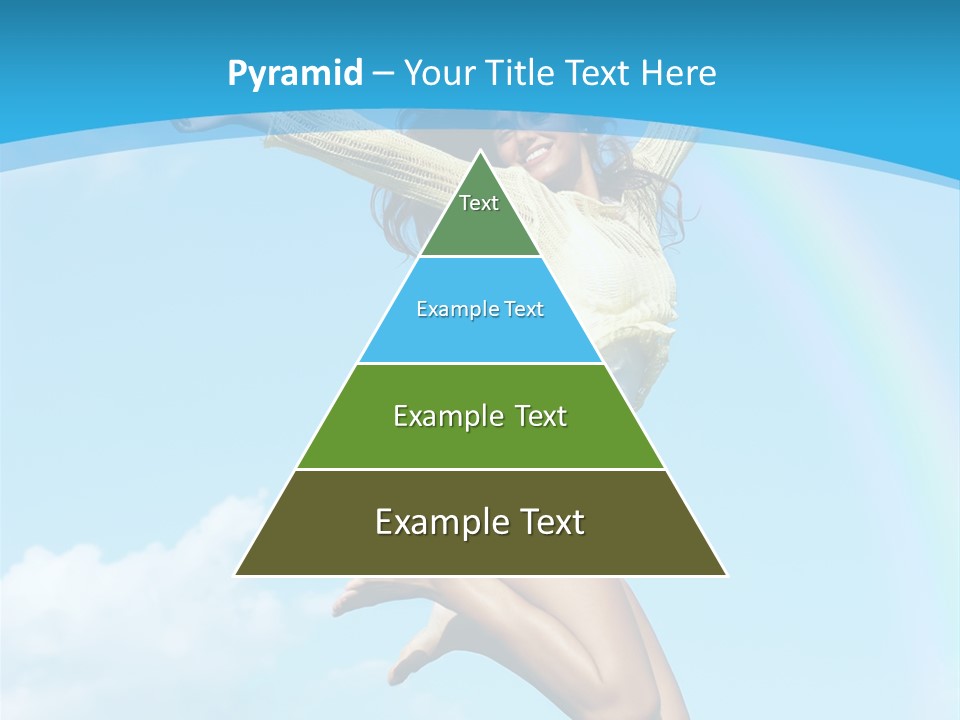 Jumping For Joy PowerPoint Template