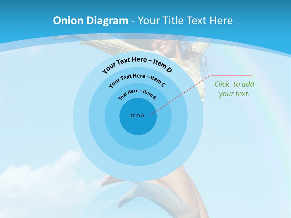 Jumping For Joy PowerPoint Template