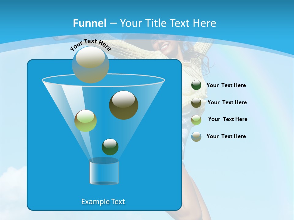 Jumping For Joy PowerPoint Template