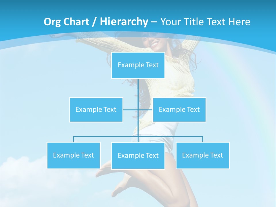 Jumping For Joy PowerPoint Template