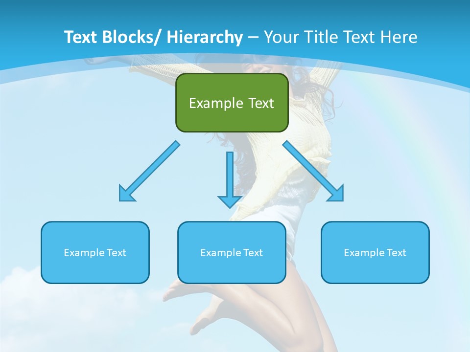 Jumping For Joy PowerPoint Template