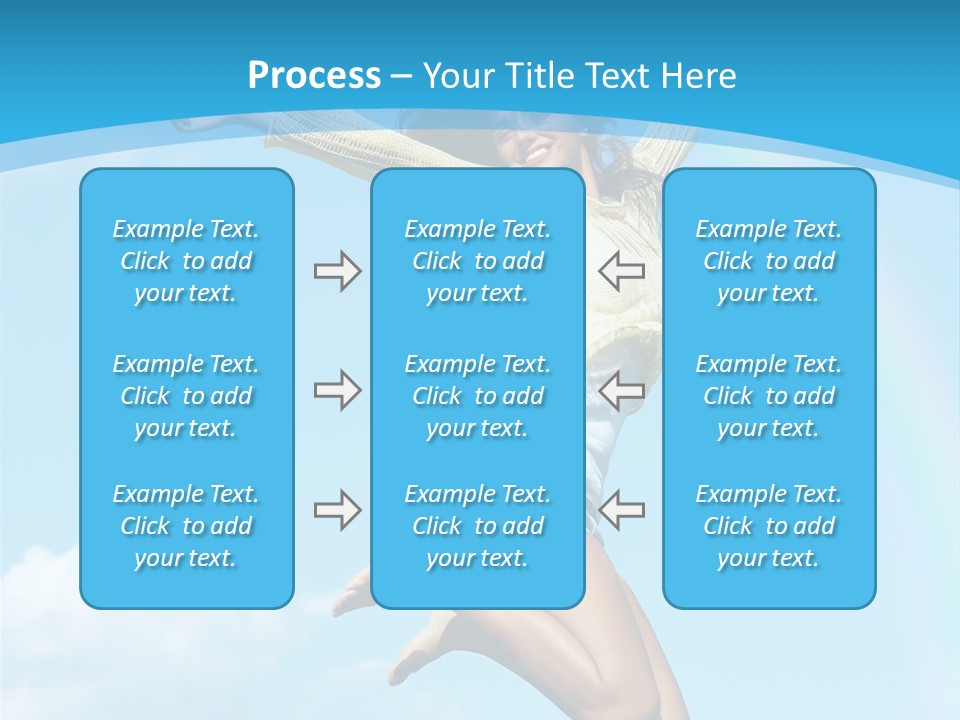 Jumping For Joy PowerPoint Template