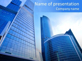 Low E Glass PowerPoint Template