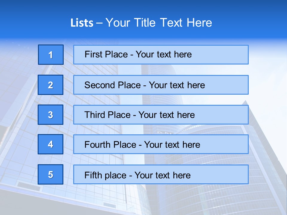 Low E Glass PowerPoint Template