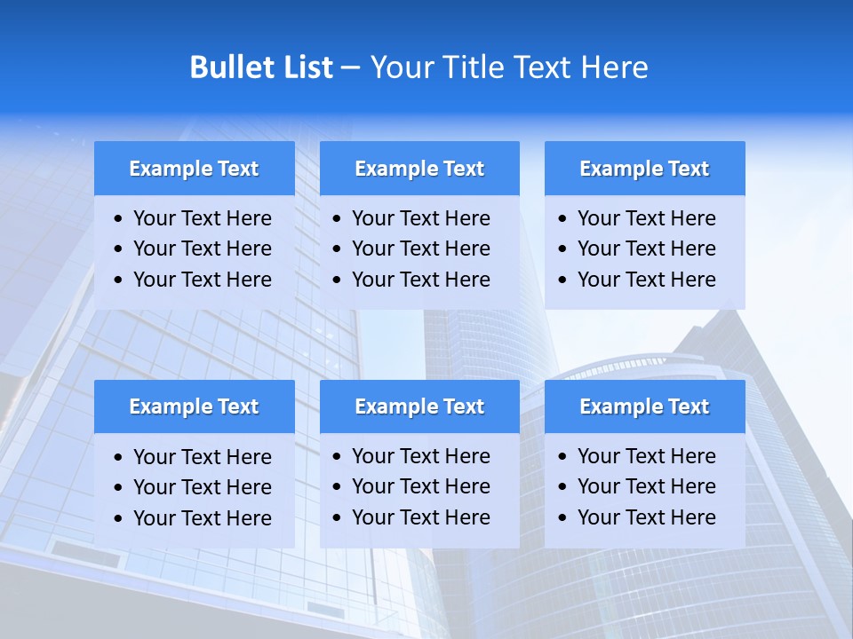 Low E Glass PowerPoint Template