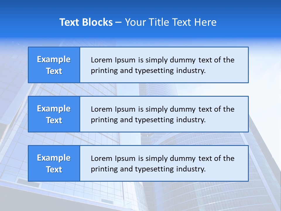 Low E Glass PowerPoint Template