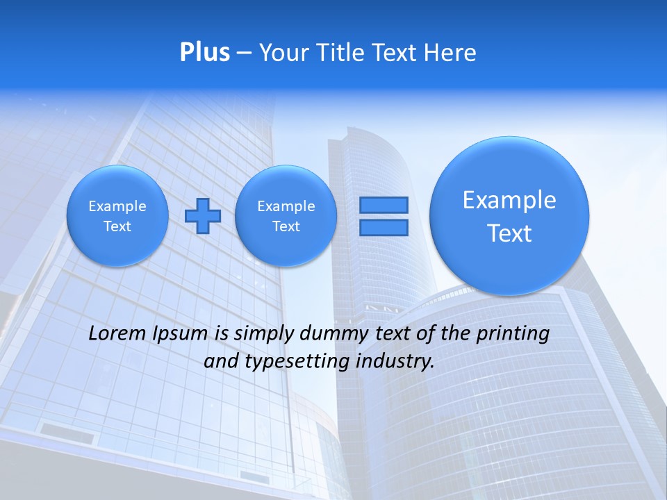 Low E Glass PowerPoint Template