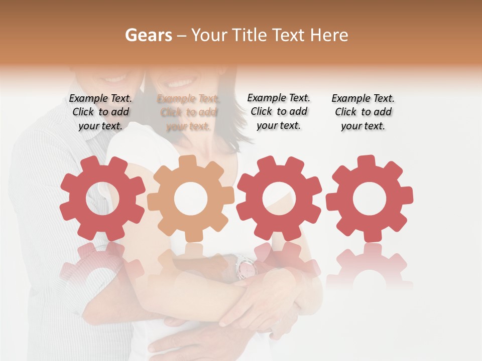 Mature Couple PowerPoint Template