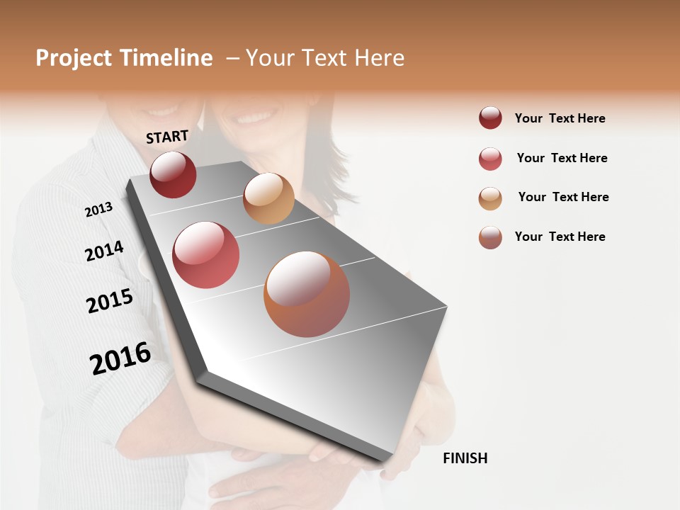 Mature Couple PowerPoint Template