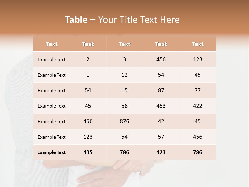 Mature Couple PowerPoint Template