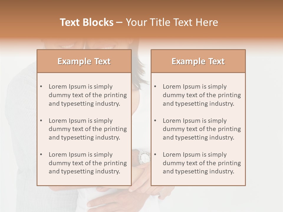 Mature Couple PowerPoint Template
