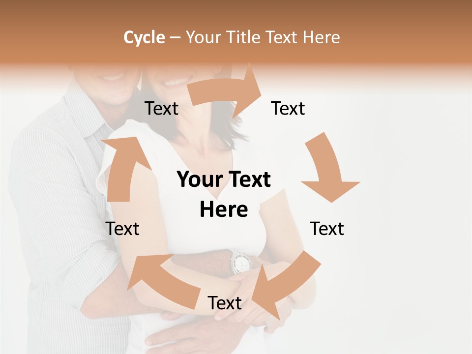 Mature Couple PowerPoint Template