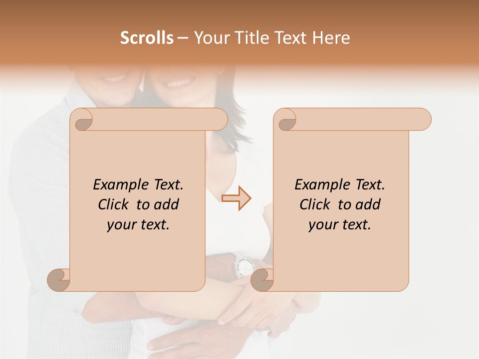 Mature Couple PowerPoint Template