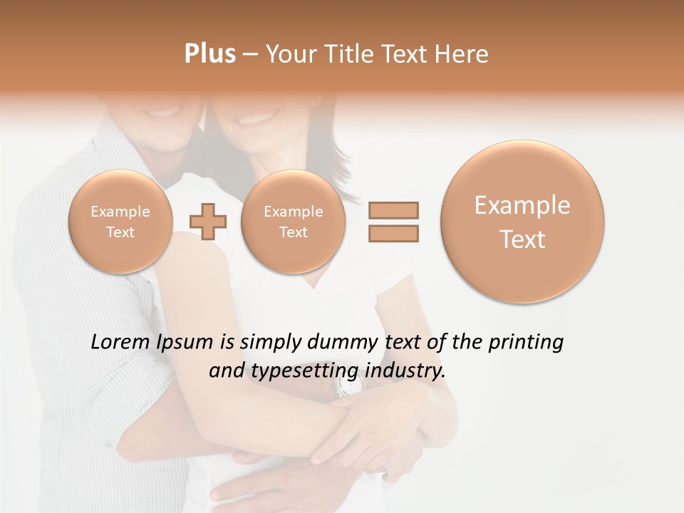 Mature Couple PowerPoint Template