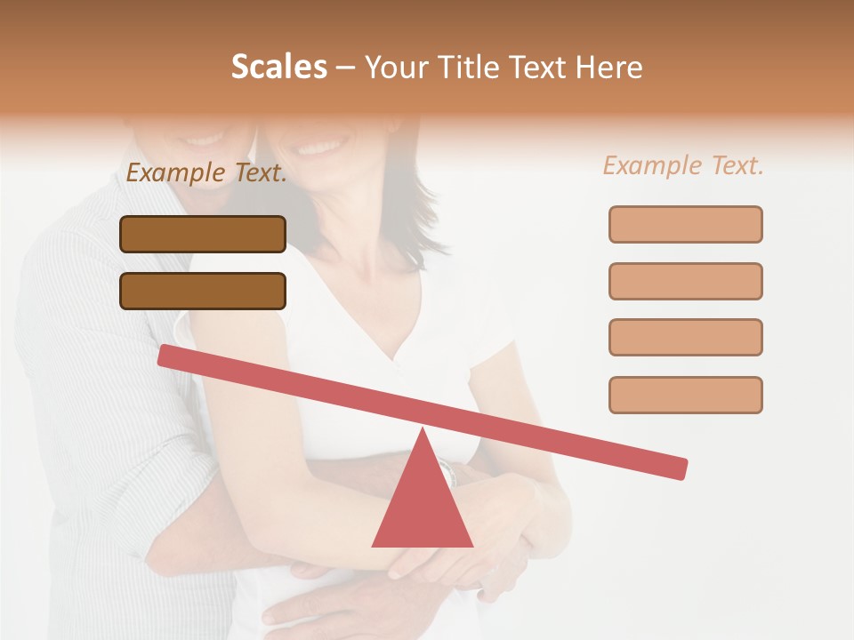 Mature Couple PowerPoint Template