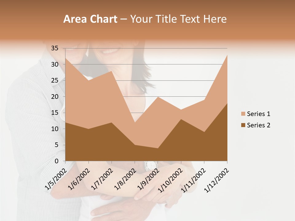 Mature Couple PowerPoint Template