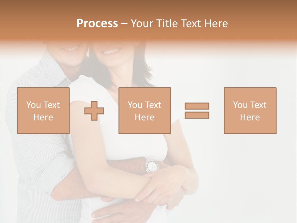 Mature Couple PowerPoint Template