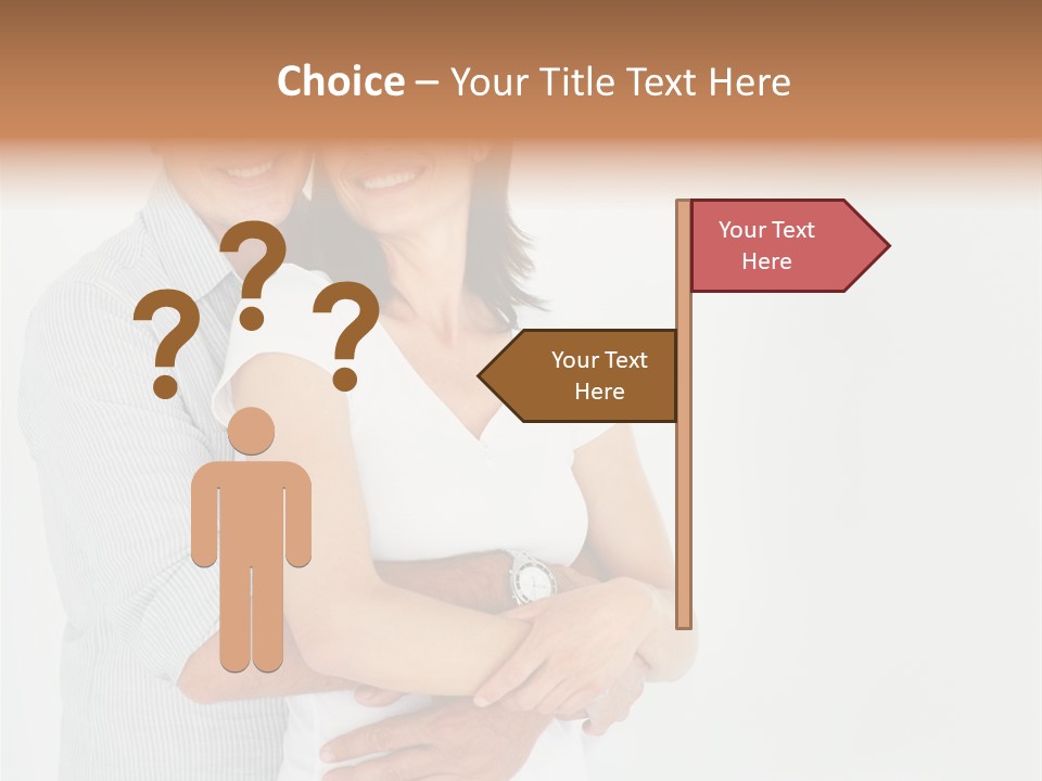 Mature Couple PowerPoint Template