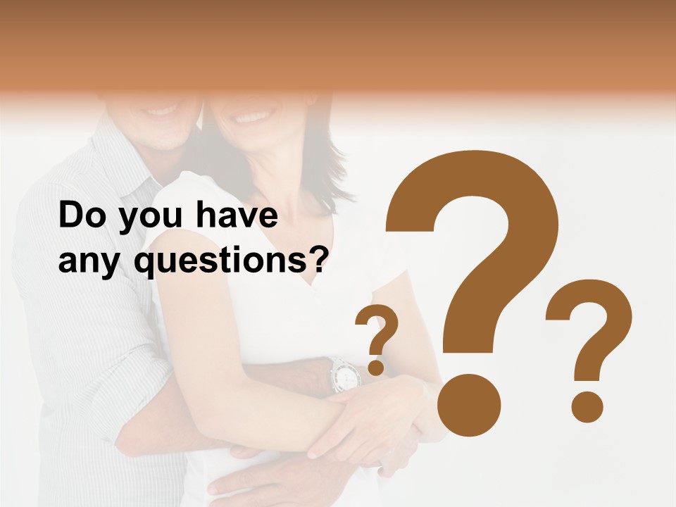 Mature Couple PowerPoint Template