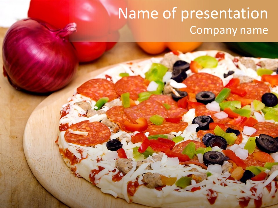 Pizza PowerPoint Template