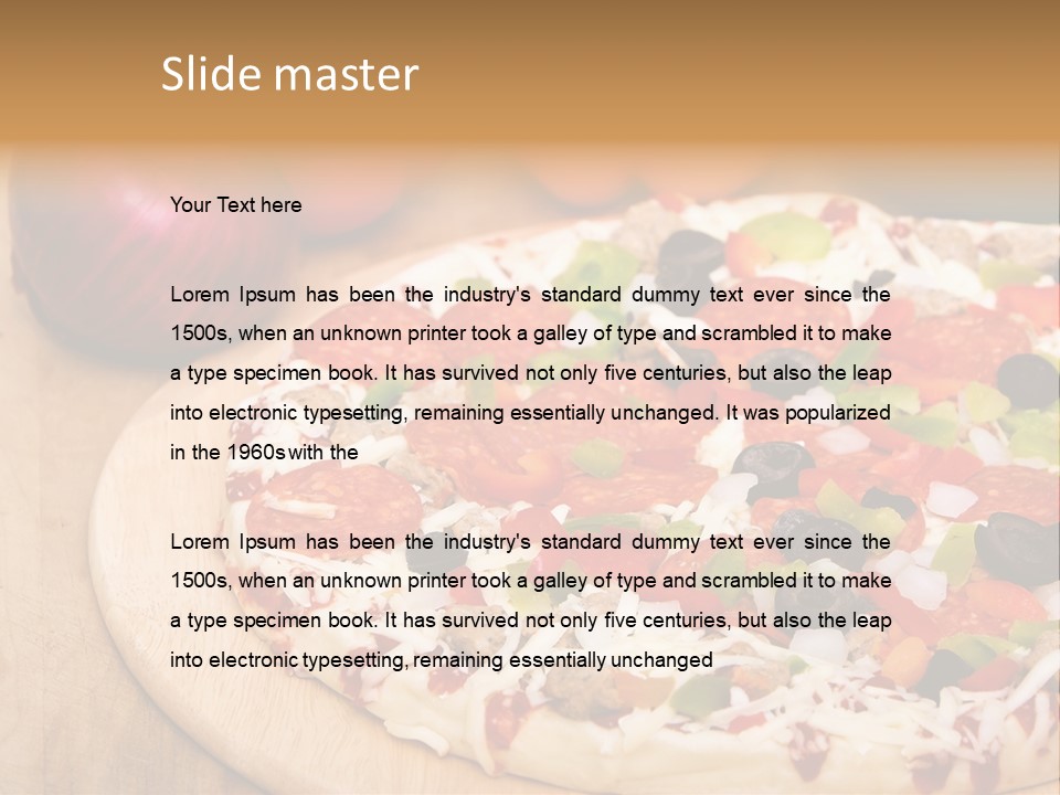 Pizza PowerPoint Template