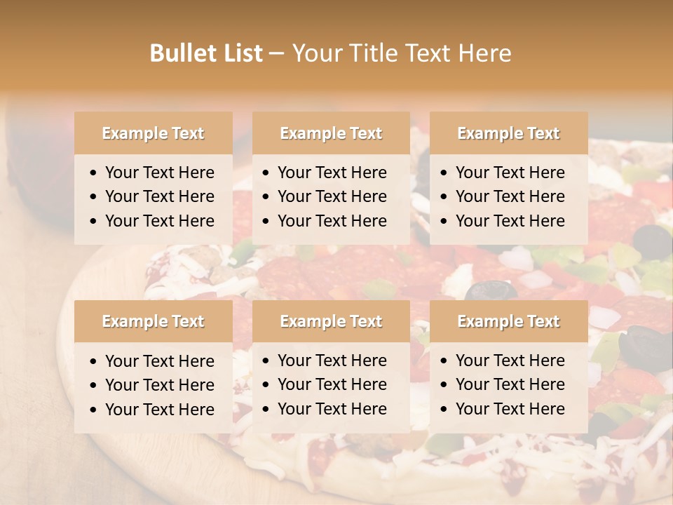 Pizza PowerPoint Template