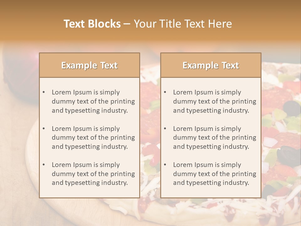 Pizza PowerPoint Template
