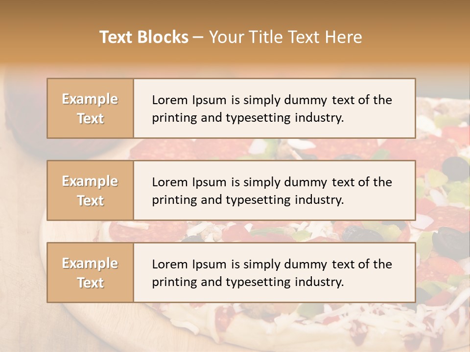 Pizza PowerPoint Template