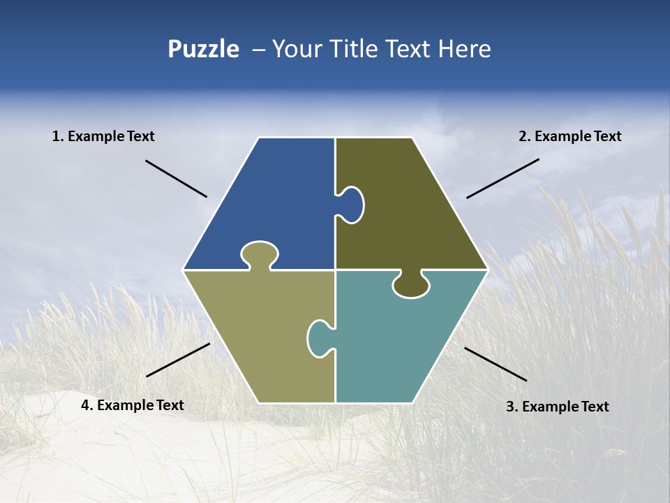 Beach Grass PowerPoint Template