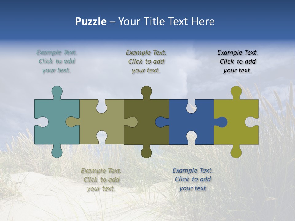 Beach Grass PowerPoint Template