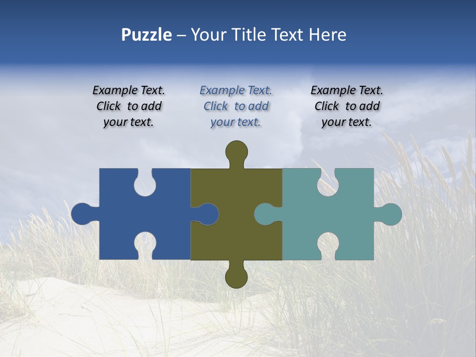 Beach Grass PowerPoint Template