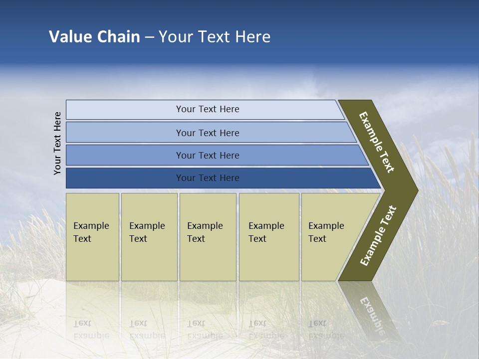 Beach Grass PowerPoint Template
