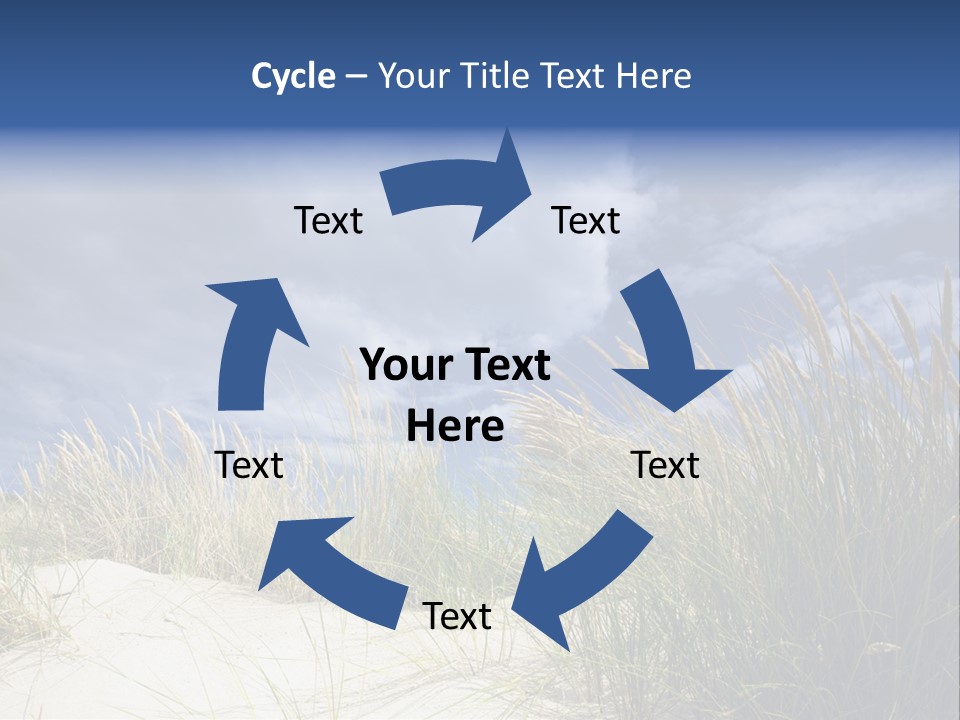 Beach Grass PowerPoint Template