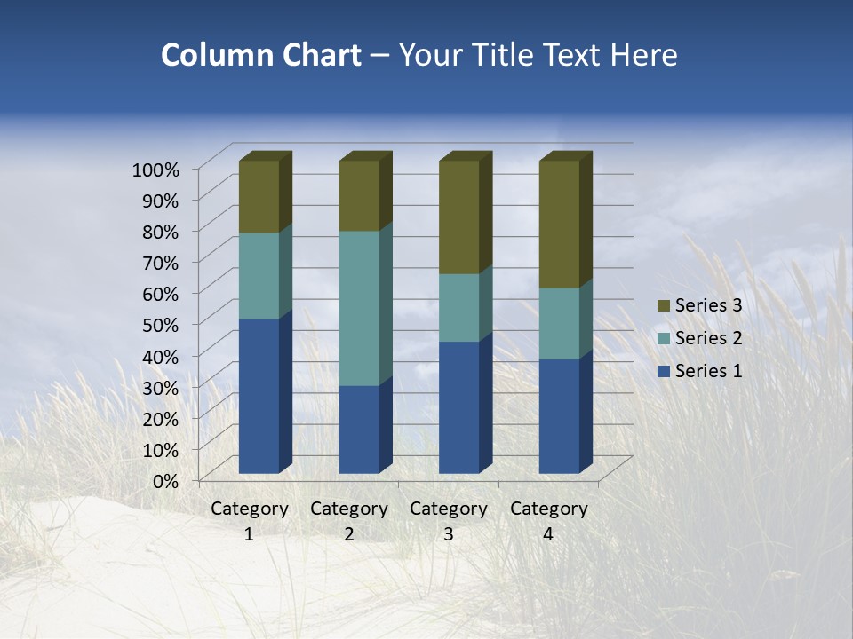 Beach Grass PowerPoint Template