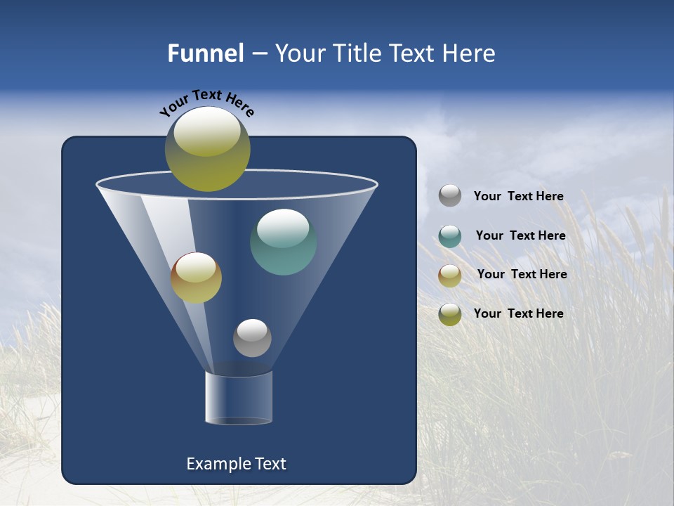 Beach Grass PowerPoint Template