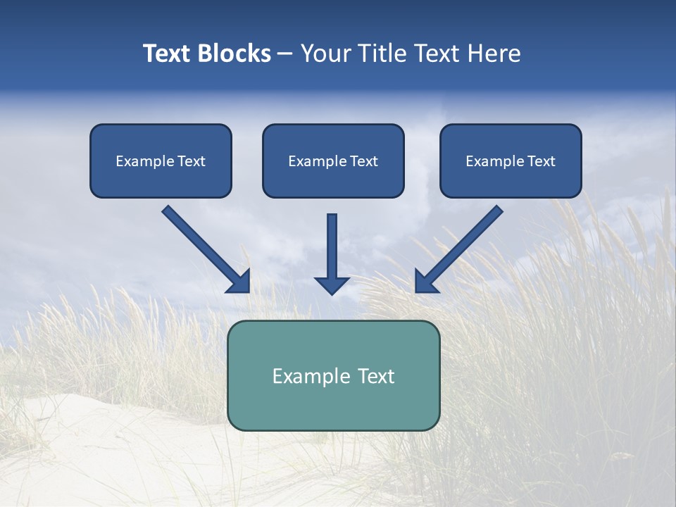 Beach Grass PowerPoint Template