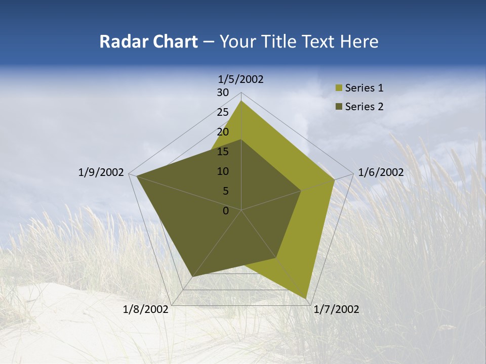 Beach Grass PowerPoint Template