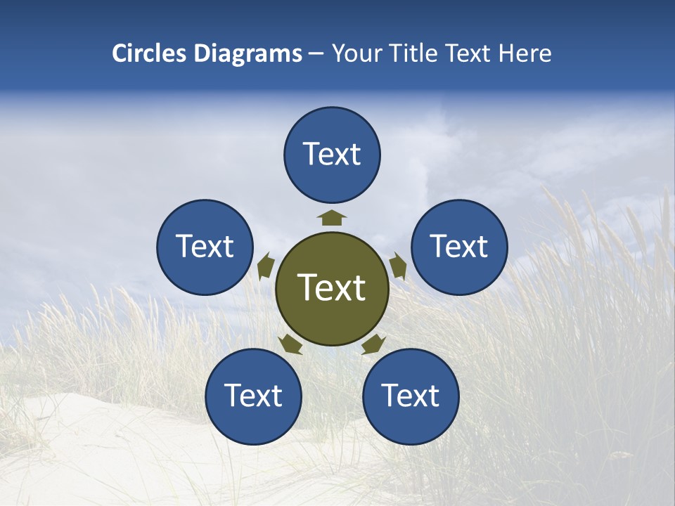 Beach Grass PowerPoint Template
