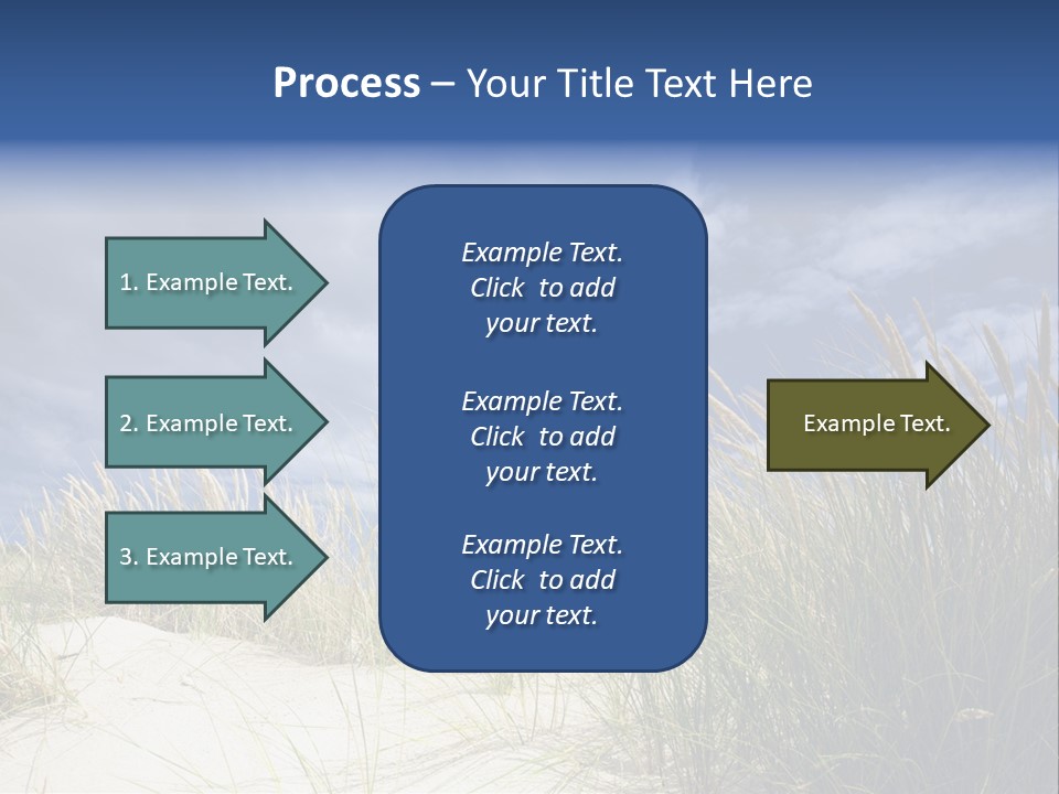Beach Grass PowerPoint Template